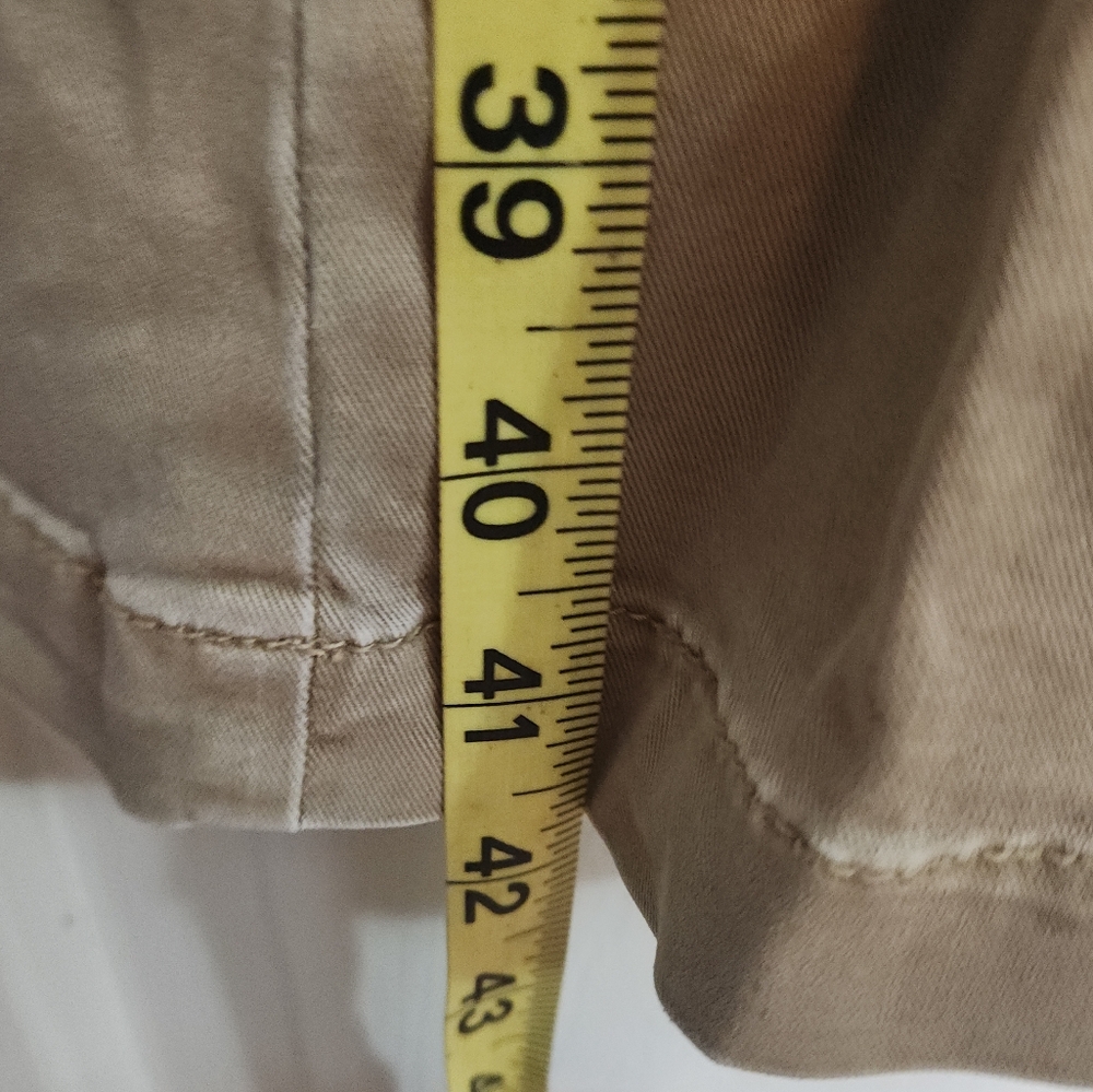 American Eagle Outfitters Tan Flare Wide Leg Jeans - Picture 3 of 7